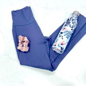 Adidas aero ready blue leggings XS